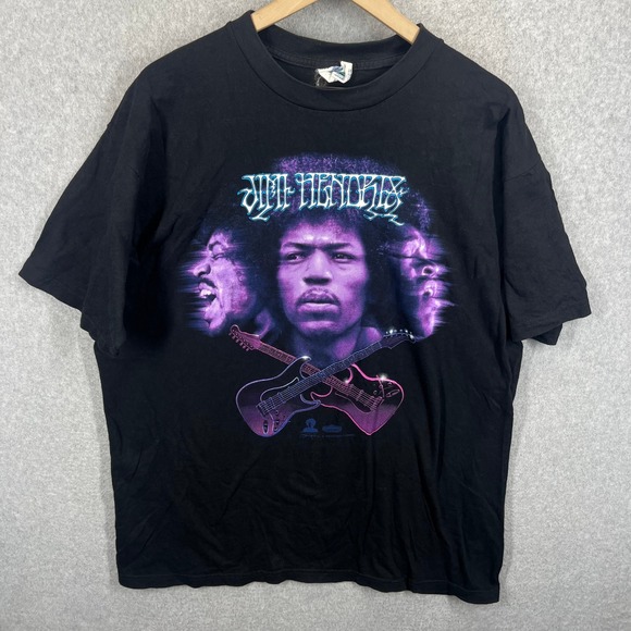Winterland Other - Vintage‎ Jimi Hendrix T Shirt Mens XL Black 90s Winterland Voodoo Chile 1996 EUC